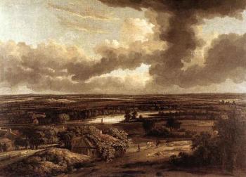 飛利浦 科尼尅 Dutch Landscape Viewed From The Dunes 飛利浦 科尼尅 Dutch Landscape Viewed From The Dunes